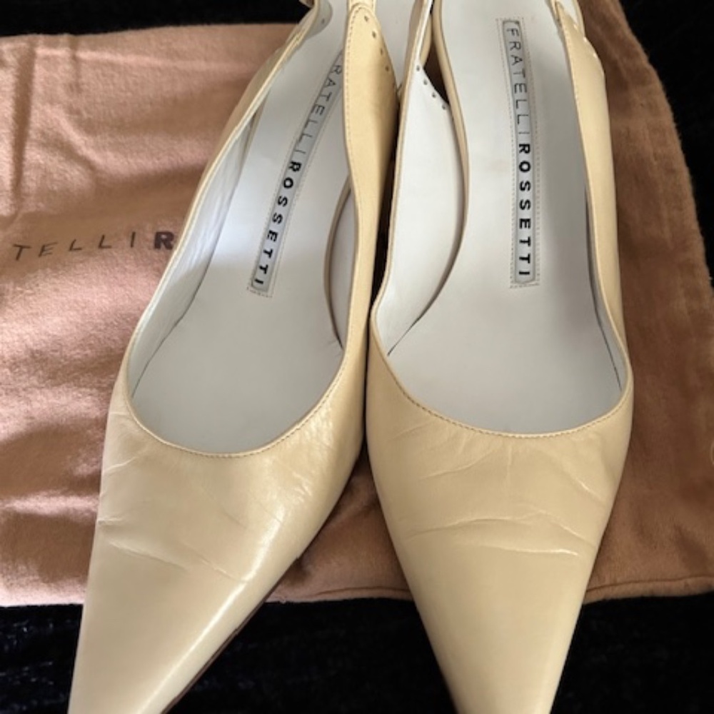 Fratelli Rossetti Women's Italian Leather Heels, Pumps 8